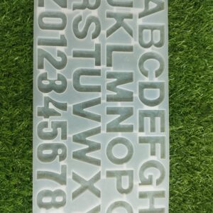 ALPHABET MOULD 19x35 cm