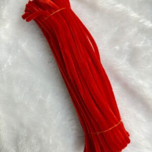 pipe cleaner  red 2,  100 pcs pack