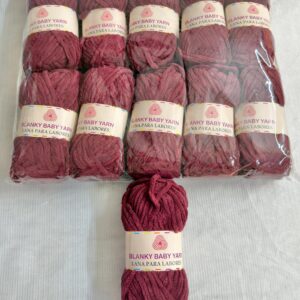 Soft Baby Yarn Maroon