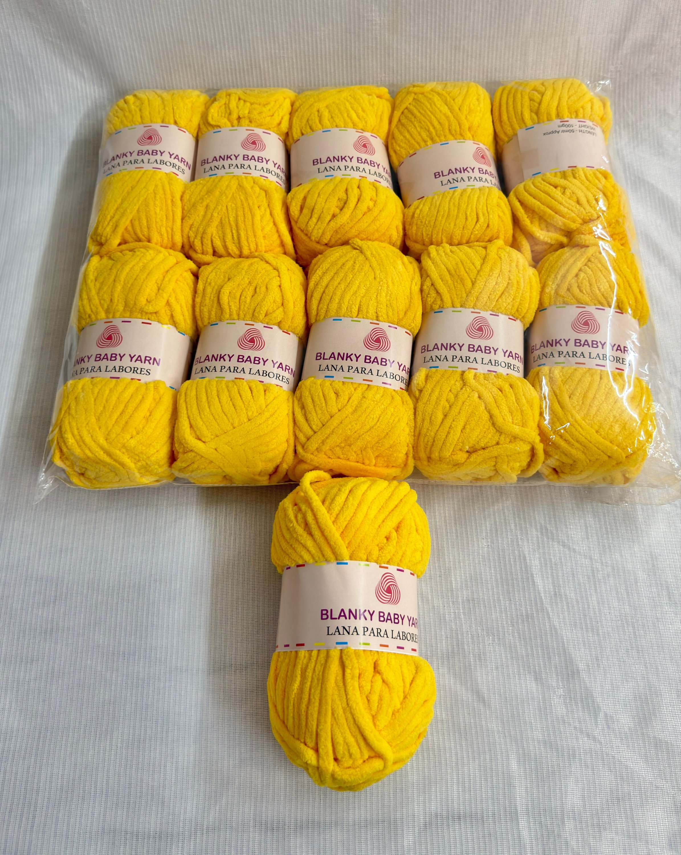 Soft Baby Yarn Golden yellow