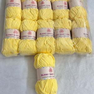 Soft Baby Yarn Lemon yellow