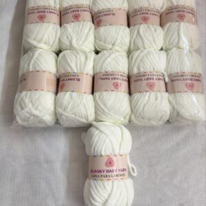 Soft Baby Yarn white