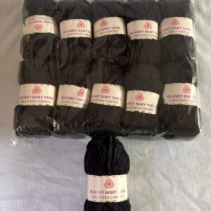 Soft Baby Yarn Black