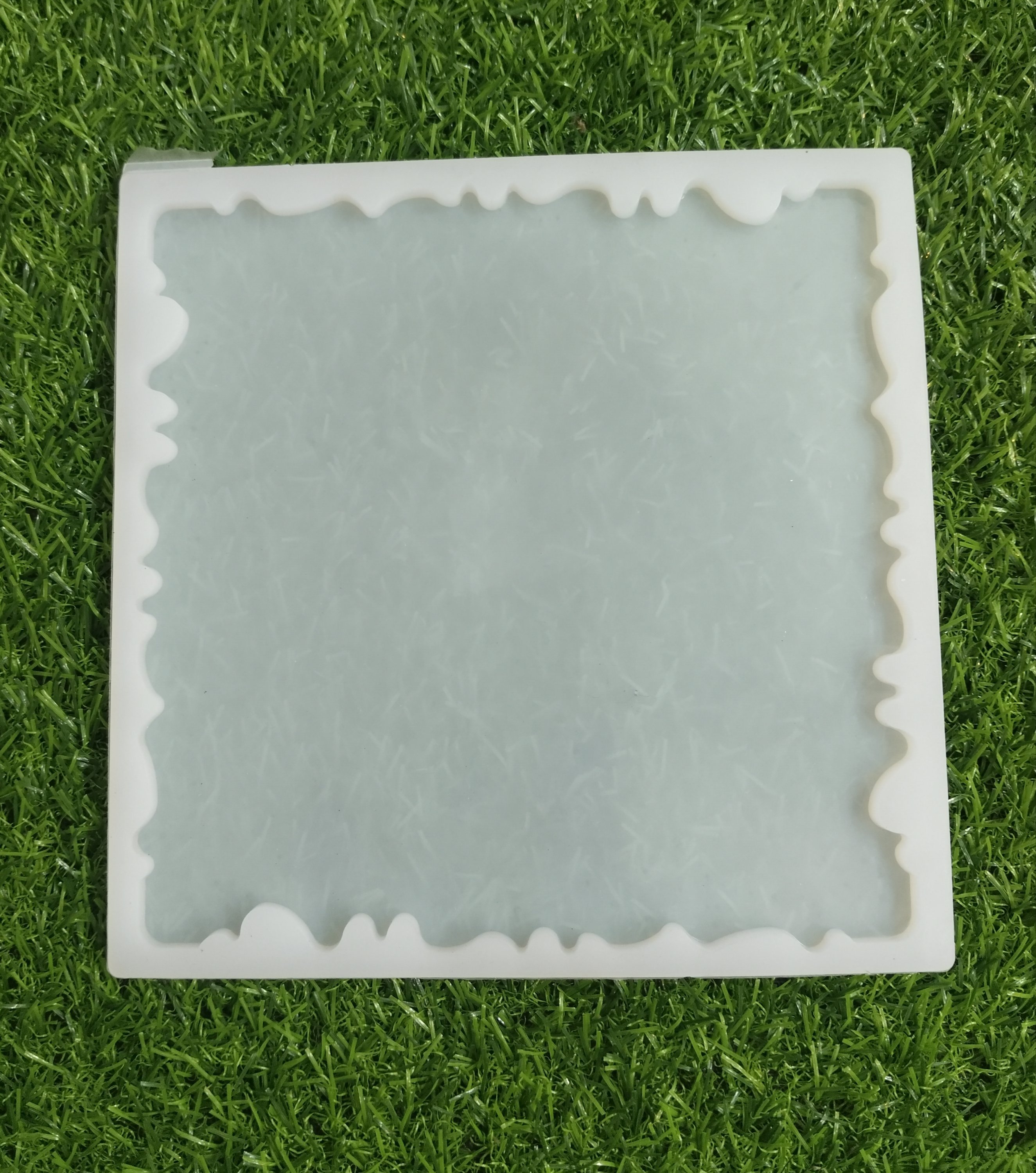 Square mould 8 inch agate